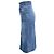 Gonna Midi Date Ba&sh in Denim Blu Chiaro - vista 2