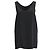 Top sin mangas con escote redondo Chloé en seda negra Negro