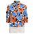 Camicia button-down in seta multicolore con stampa floreale di Dries Van Noten