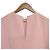 Autre Marque Top a maniche lunghe Yori Double Cross Rosa - vista 3