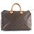 Louis Vuitton Speedy 35 Tote Bag Braun Monogramm - Ansicht 3