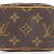 Mini Bolsa de Lona Monogram M58030 Louis Vuitton Castaño Monograma - vista 2
