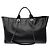 Borsa CHANEL Deauville in Pelle Nera - 103159 Nero - vista 3