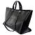 Borsa CHANEL Deauville in Pelle Nera - 103159 Nero - vista 4