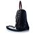 Chanel, borsa coco a manico superiore in pelle caviar nera Nero Rosso - vista 6