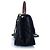 Chanel, borsa coco a manico superiore in pelle caviar nera Nero Rosso - vista 7