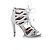Aquazzura, white leather python sandals - view 5