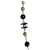 Collana classica lunga in perle d'acqua dolce nere e bianche 12P di Chanel con perline GHW Nero Bianco Gold hardware - vista 10