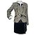 Collana classica lunga in perle d'acqua dolce nere e bianche 12P di Chanel con perline GHW Nero Bianco Gold hardware - vista 6