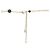 Collana classica lunga in perle d'acqua dolce nere e bianche 12P di Chanel con perline GHW Nero Bianco Gold hardware - vista 8