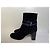 Bottines Christian Dior en daim bleu marine 40 Azul marino - vista 3
