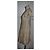 Jc De Castelbajac Leinenkleid mit Goldfäden Beige Golden - Ansicht 3