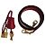 Hermès Bolso de mano Sellier en cuero Epsom Kelly 28 Rojo Granate Roja - vista 11