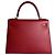Hermès Bolso de mano Sellier en cuero Epsom Kelly 28 Rojo Granate Roja - vista 2