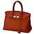Magnifica Borsa Birkin 30cm in pelle Togo arancione di Hermès