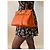 Magnifica Borsa Birkin 30cm in pelle Togo arancione di Hermès - vista 6