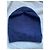 Berretto Chanel in cashmere blu con logo CC - vista 4