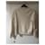 Eric Bompard Kaschmir Pullover Creme Roh  - Ansicht 4
