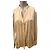 Camicia in seta Adolfo Dominguez beige e bianca Bianco