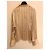 Camicia in seta Adolfo Dominguez beige e bianca Bianco - vista 13