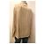 Camicia in seta Adolfo Dominguez beige e bianca Bianco - vista 5
