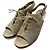 Sandali in suede con lacci Moncler Beige