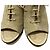 Sandali in suede con lacci Moncler Beige - vista 7