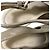 Sandali in suede con lacci Moncler Beige - vista 8