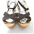 Sandali con zeppa in suede PANTHER di Jimmy Choo Marrone - vista 2