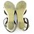 Sandali con zeppa in suede PANTHER di Jimmy Choo Marrone - vista 6