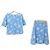 Autre Marque Sally Scott Set Bluse Rock Blau