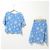 Autre Marque Sally Scott Set Bluse Rock Blau - Ansicht 2