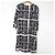 Autre Marque Vestido Tarha Marimekko Negro Blanco - vista 2