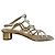 Sandali con Tacco Basso Christian Dior D'oro - vista 5