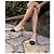 Autre Marque Scarpe Slingback Bicolori in Pelle e Tela Nero Beige - vista 13