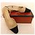 Autre Marque Scarpe Slingback Bicolori in Pelle e Tela Nero Beige - vista 3