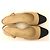 Autre Marque Scarpe Slingback Bicolori in Pelle e Tela Nero Beige - vista 6