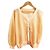 Autre Marque Transparente Dolman Strickjacke GRACE CONTINENTAL Orange