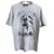 Autre Marque Camiseta de algodón estampada DSQUARED2 Gris