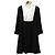 LANVIN Kleid Schwarz Roh