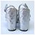Timeless Chanel Metallic Leder Chunky Heel Slingback Sandalen Silber - Ansicht 6