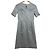 Autre Marque Gestreiftes Leinenmischkleid OLD ENGLAND Braun