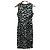 Max Mara Tierdruckkleid Schwarz Beige - Ansicht 2