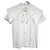 Autre Marque Camiseta de algodón con cuello bordado Patou Blanco