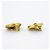 Orecchini a clip Chanel in placcatura oro D'oro - vista 3