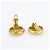 Orecchini a clip Chanel in placcatura oro D'oro - vista 4