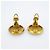 Orecchini a clip Chanel in placcatura oro D'oro - vista 7
