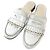 Autre Marque Cole Haan Pinch Kiltie Leder-Mule Silber