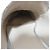 Autre Marque Cole Haan Pinch Kiltie Leder-Mule Silber - Ansicht 12