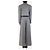 Acne Grau gestreifter Cropped Blazer - Größe UK 8 - Ansicht 5